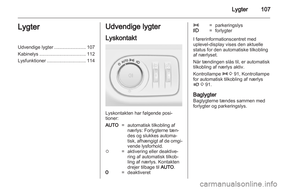 OPEL MERIVA 2011  Instruktionsbog (in Danish) 