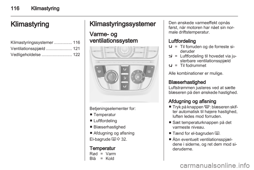 OPEL MERIVA 2011  Instruktionsbog (in Danish) 