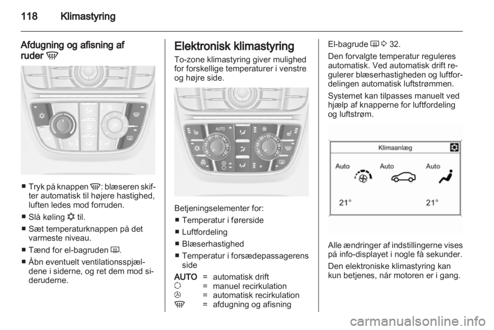 OPEL MERIVA 2011  Instruktionsbog (in Danish) 