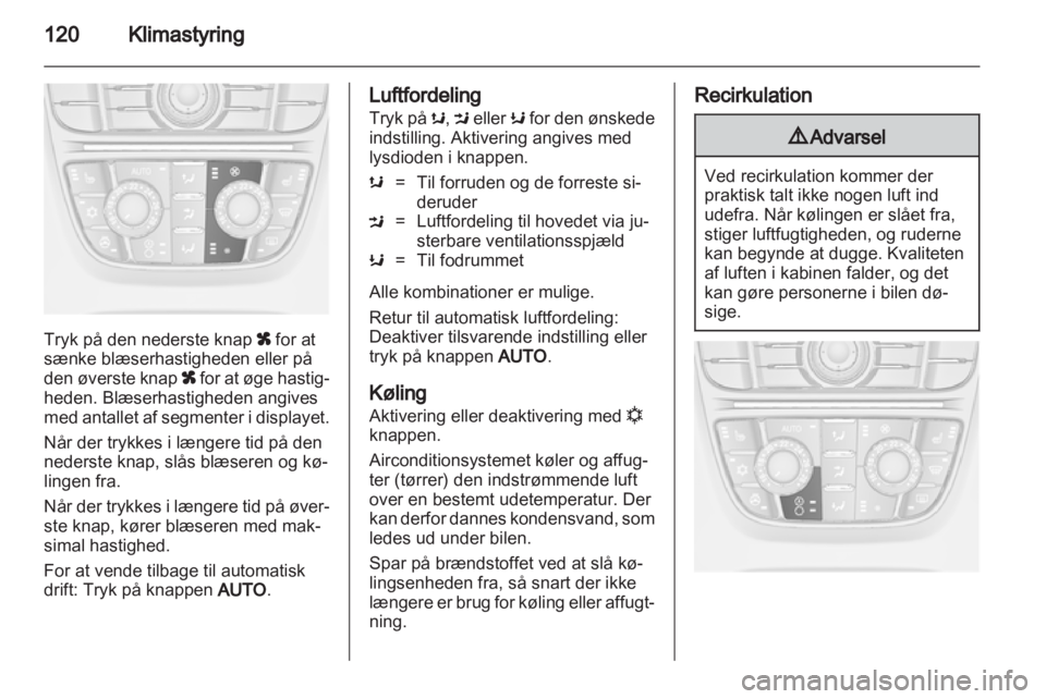 OPEL MERIVA 2011  Instruktionsbog (in Danish) 