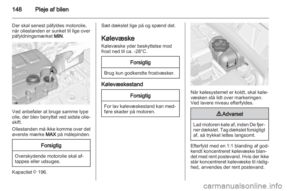 OPEL MERIVA 2011  Instruktionsbog (in Danish) 