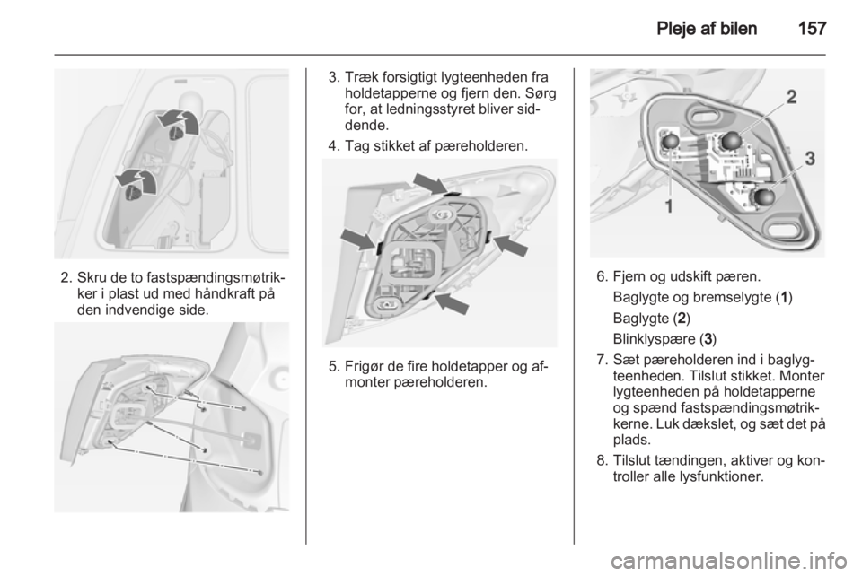 OPEL MERIVA 2011  Instruktionsbog (in Danish) 