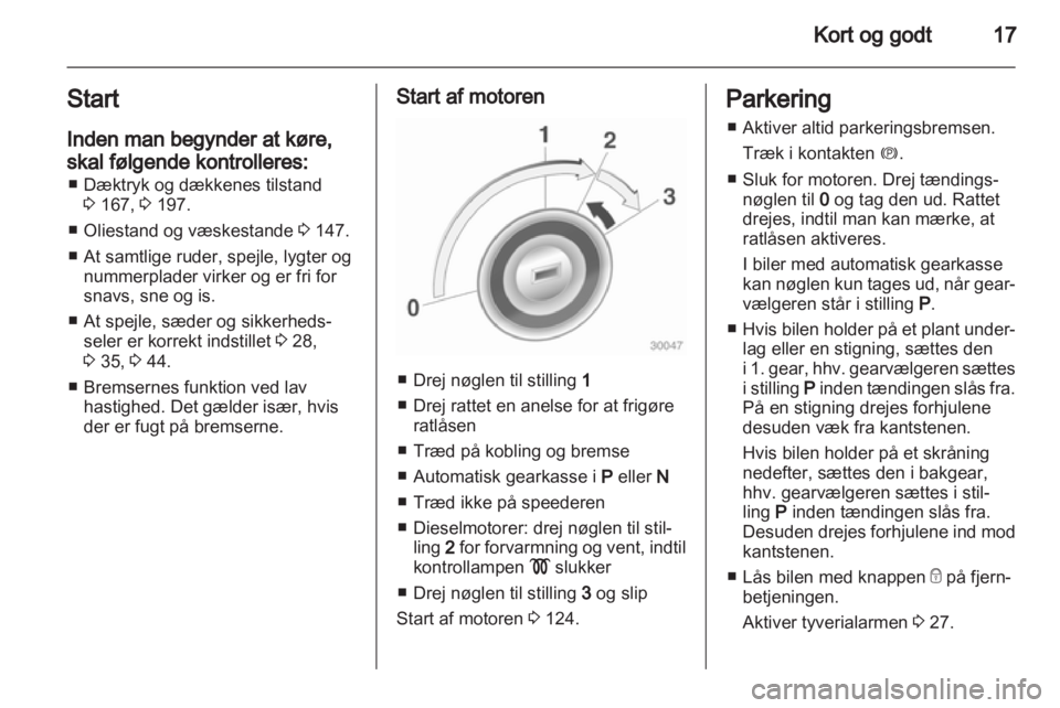 OPEL MERIVA 2011  Instruktionsbog (in Danish) 