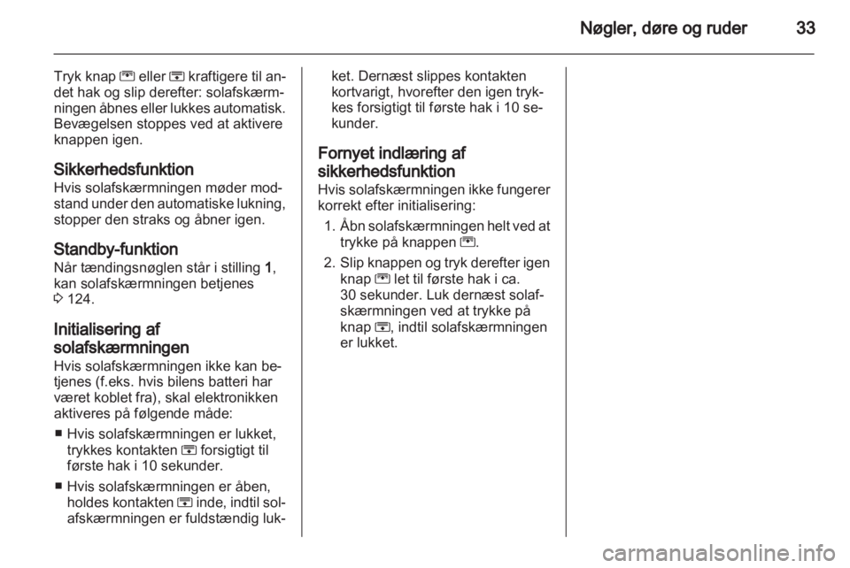 OPEL MERIVA 2011  Instruktionsbog (in Danish) 