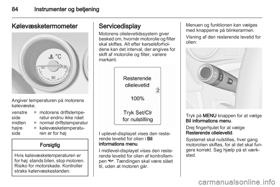 OPEL MERIVA 2011  Instruktionsbog (in Danish) 