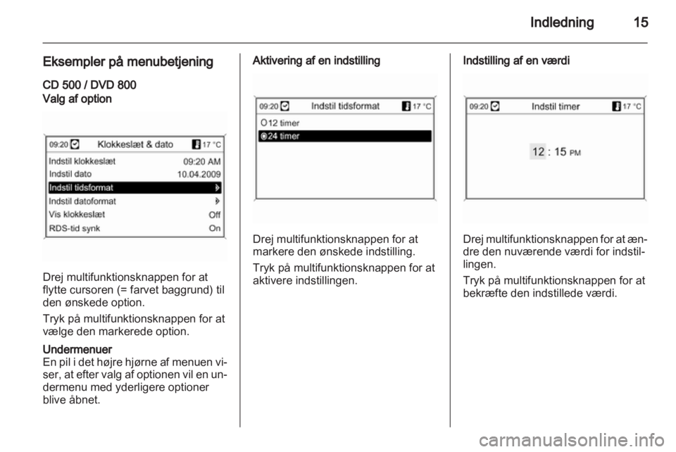 OPEL MERIVA 2011.5  Instruktionsbog til Infotainment (in Danish) 