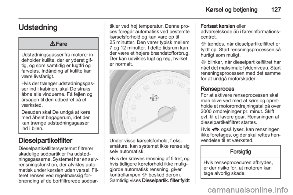 OPEL MERIVA 2011.5  Instruktionsbog (in Danish) 