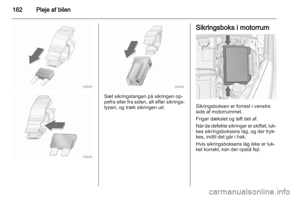 OPEL MERIVA 2011.5  Instruktionsbog (in Danish) 