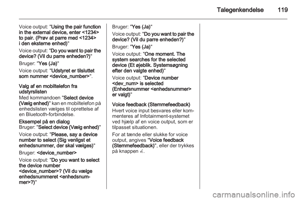 OPEL MERIVA 2012  Instruktionsbog til Infotainment (in Danish) 