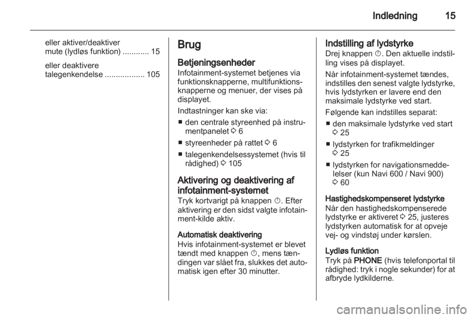 OPEL MERIVA 2012  Instruktionsbog til Infotainment (in Danish) 