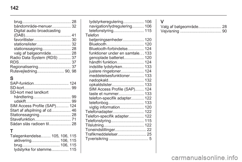 OPEL MERIVA 2012  Instruktionsbog til Infotainment (in Danish) 