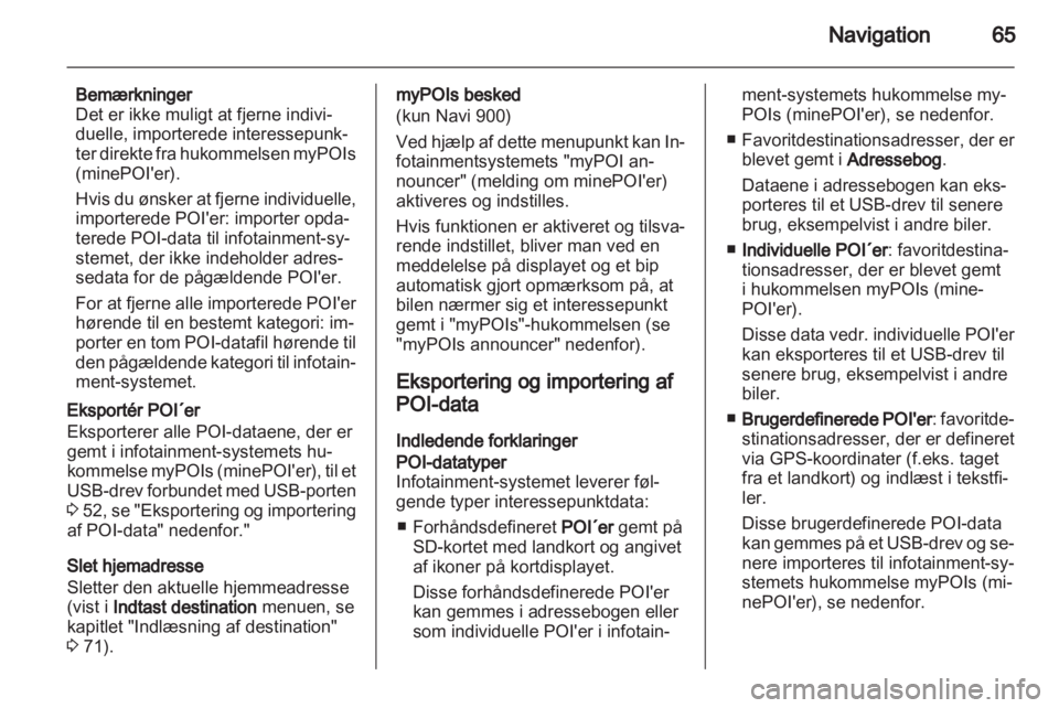OPEL MERIVA 2012  Instruktionsbog til Infotainment (in Danish) 