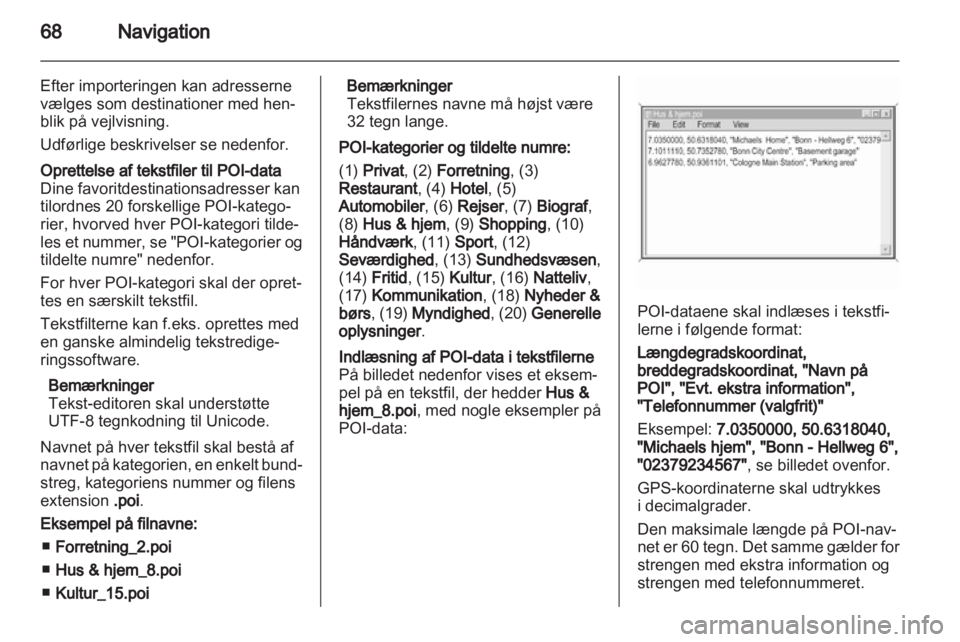 OPEL MERIVA 2012  Instruktionsbog til Infotainment (in Danish) 