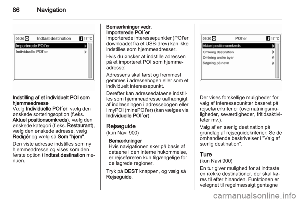 OPEL MERIVA 2012  Instruktionsbog til Infotainment (in Danish) 