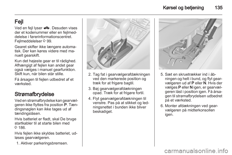 OPEL MERIVA 2012  Instruktionsbog (in Danish) 