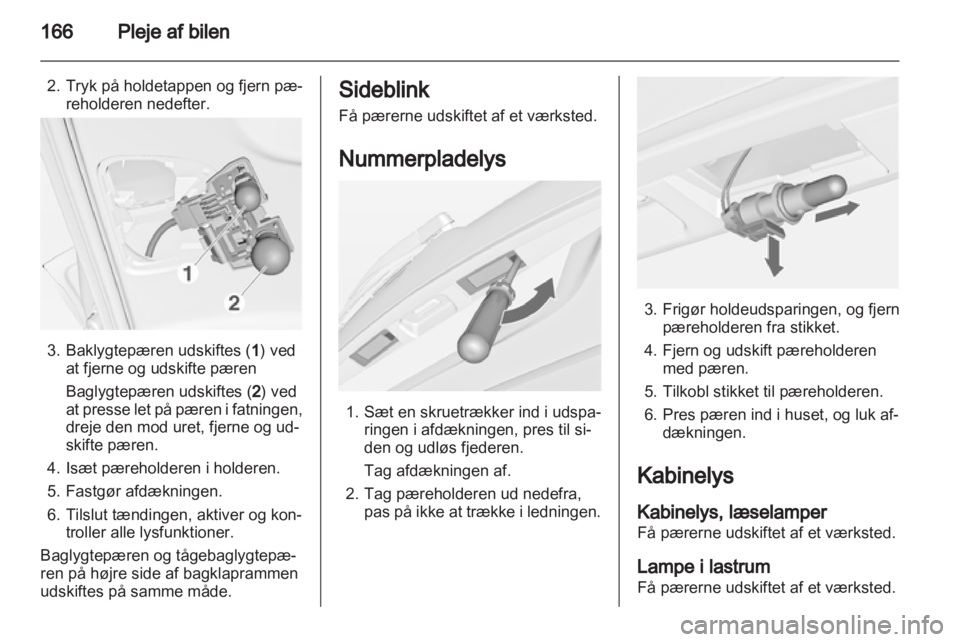 OPEL MERIVA 2012  Instruktionsbog (in Danish) 