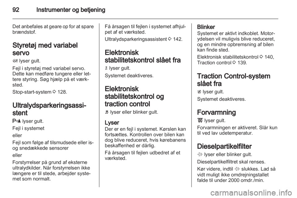 OPEL MERIVA 2012  Instruktionsbog (in Danish) 