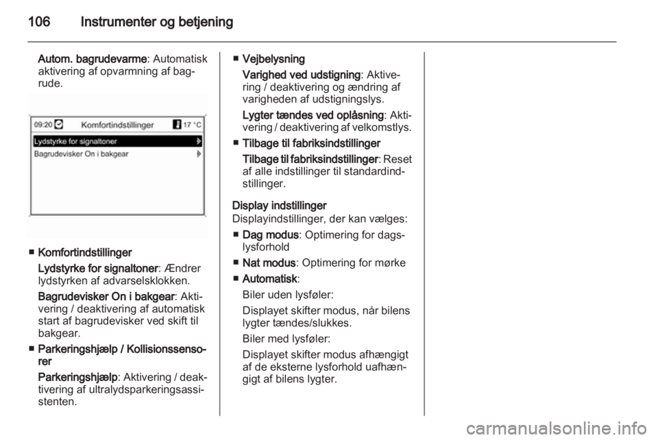 OPEL MERIVA 2013  Instruktionsbog (in Danish) 
