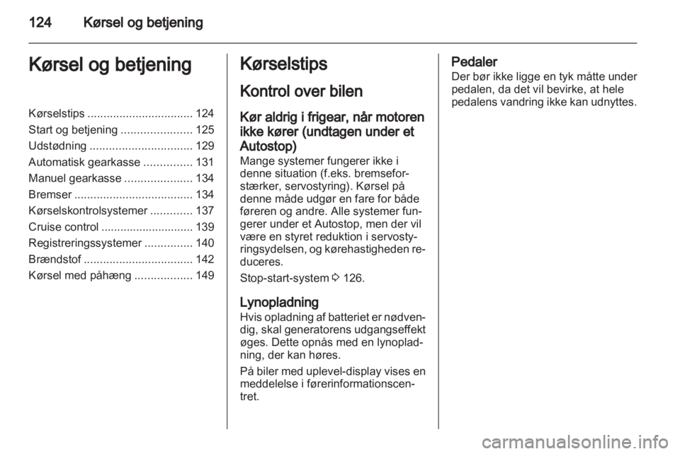 OPEL MERIVA 2013  Instruktionsbog (in Danish) 