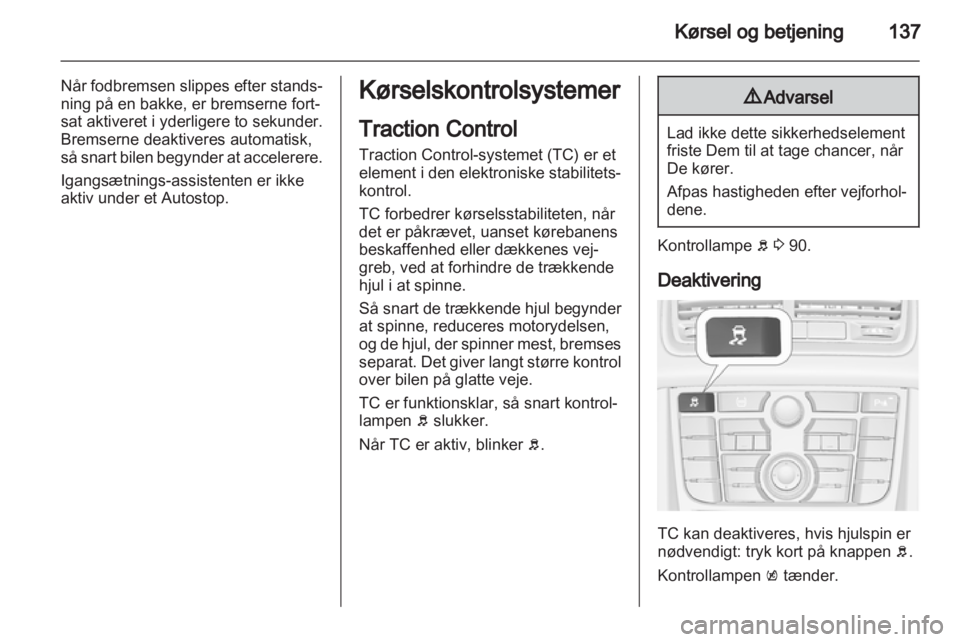 OPEL MERIVA 2013  Instruktionsbog (in Danish) 