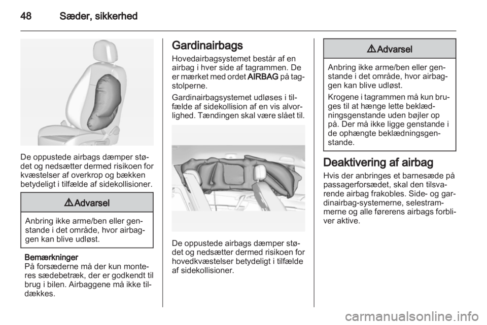 OPEL MERIVA 2013  Instruktionsbog (in Danish) 
