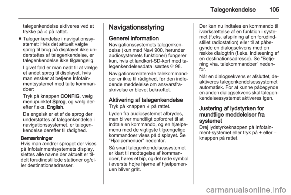 OPEL MERIVA 2013.5  Instruktionsbog til Infotainment (in Danish) 