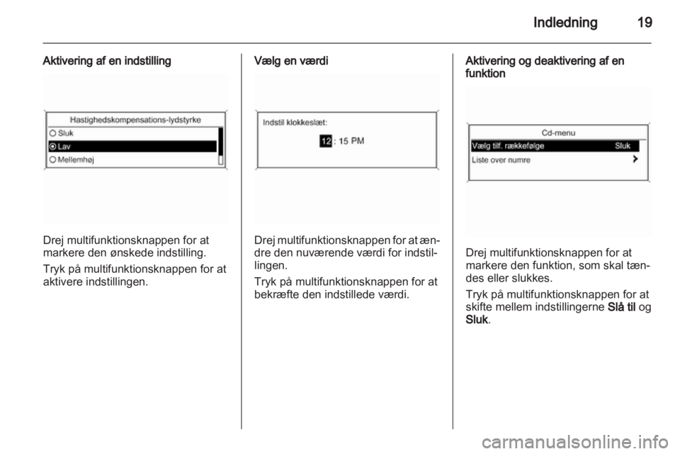 OPEL MERIVA 2013.5  Instruktionsbog til Infotainment (in Danish) 