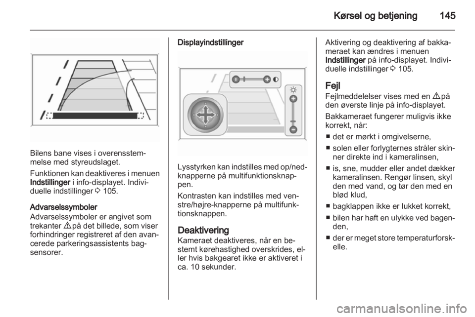 OPEL MERIVA 2013.5  Instruktionsbog (in Danish) 