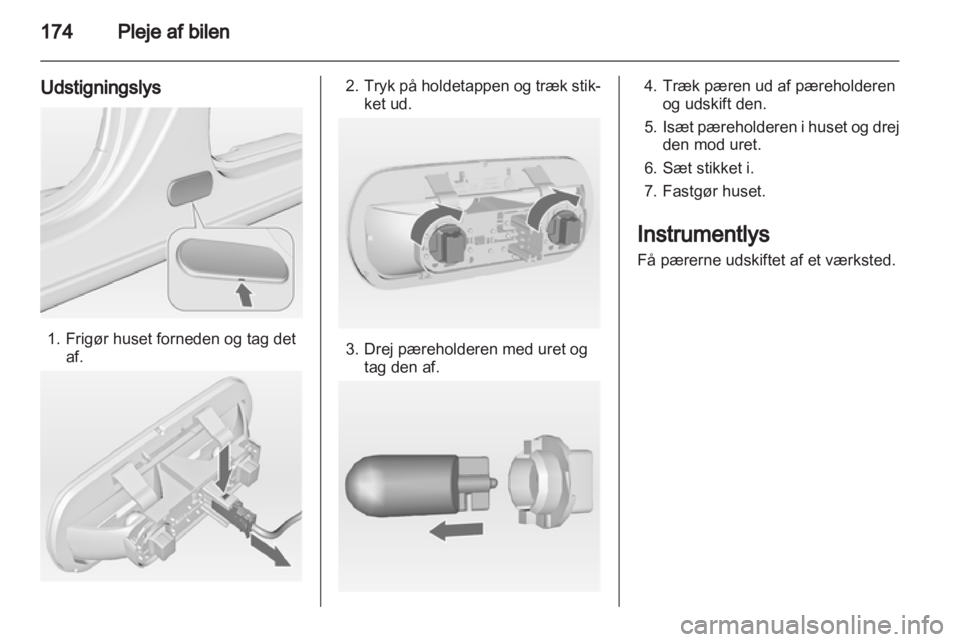 OPEL MERIVA 2013.5  Instruktionsbog (in Danish) 