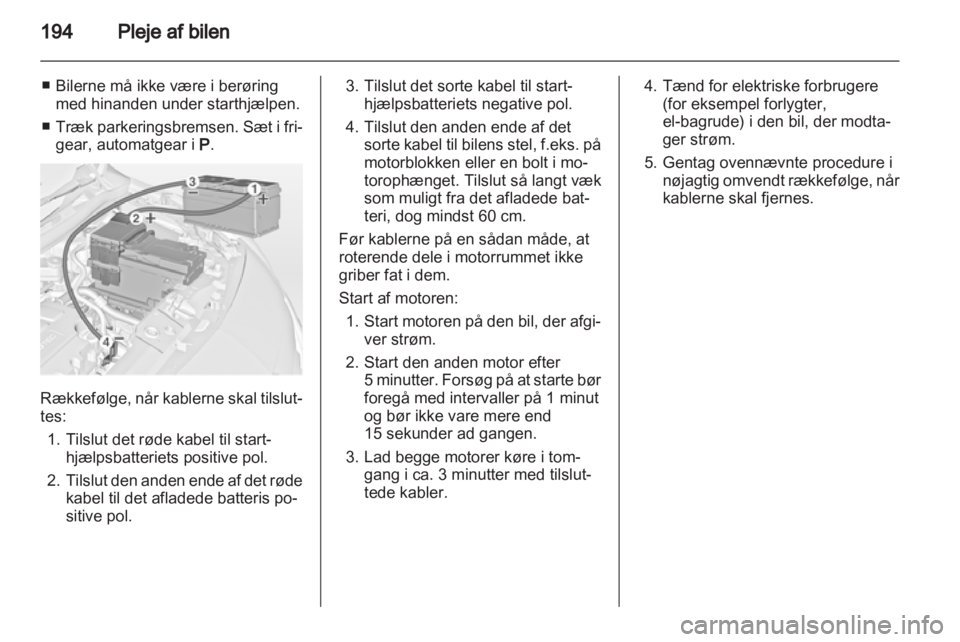 OPEL MERIVA 2013.5  Instruktionsbog (in Danish) 