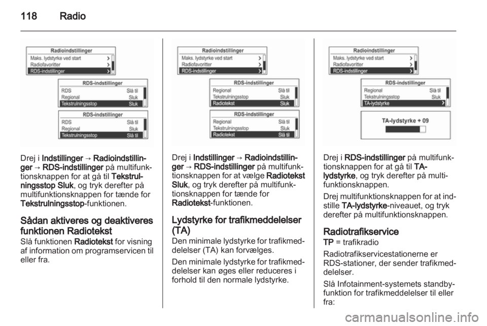 OPEL MOKKA 2013  Instruktionsbog til Infotainment (in Danish) 