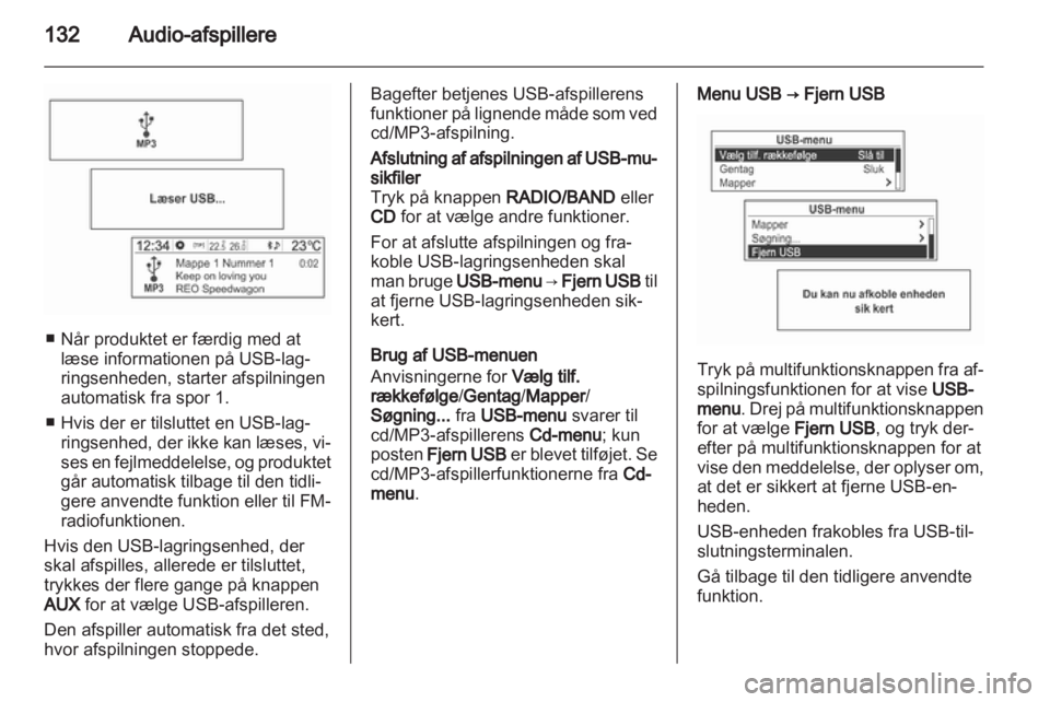 OPEL MOKKA 2013  Instruktionsbog til Infotainment (in Danish) 