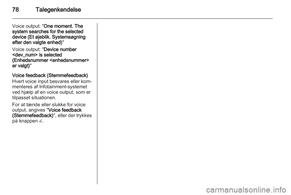OPEL MOKKA 2013  Instruktionsbog til Infotainment (in Danish) 