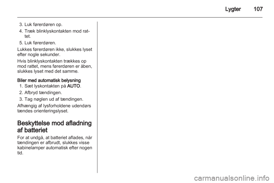 OPEL MOKKA 2013  Instruktionsbog (in Danish) 