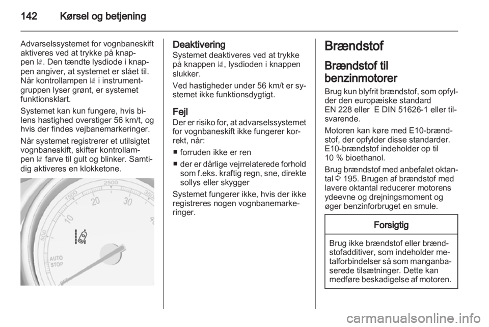 OPEL MOKKA 2013  Instruktionsbog (in Danish) 