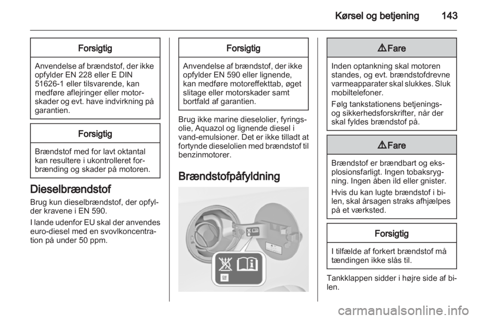 OPEL MOKKA 2013  Instruktionsbog (in Danish) 