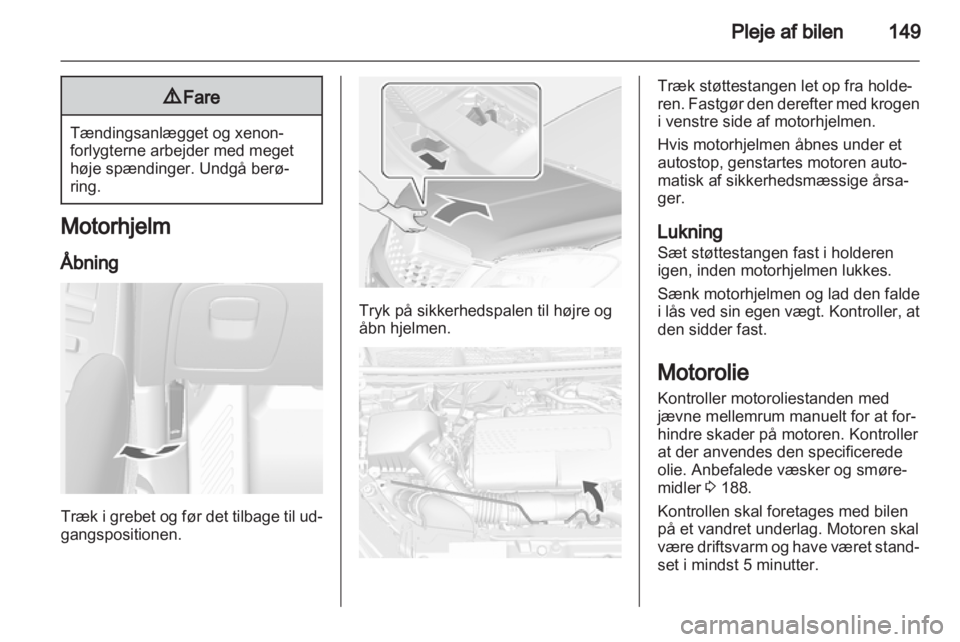 OPEL MOKKA 2013  Instruktionsbog (in Danish) 