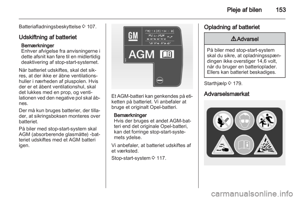 OPEL MOKKA 2013  Instruktionsbog (in Danish) 