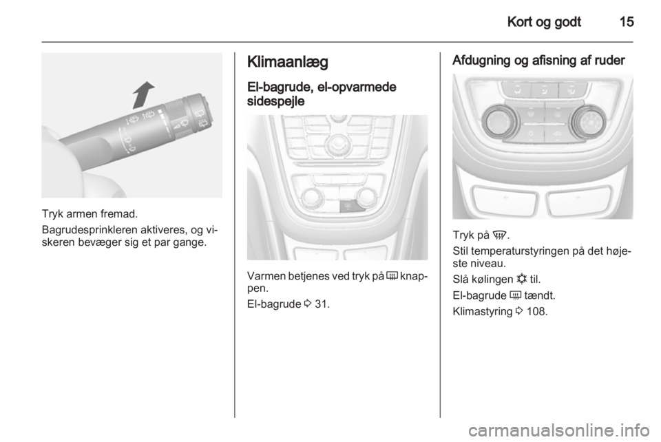 OPEL MOKKA 2013  Instruktionsbog (in Danish) 