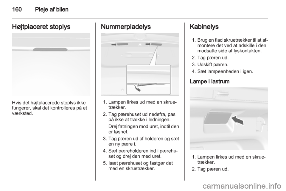 OPEL MOKKA 2013  Instruktionsbog (in Danish) 