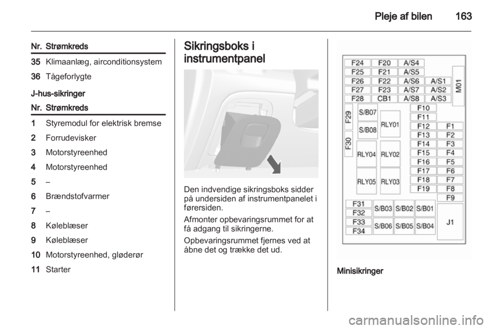 OPEL MOKKA 2013  Instruktionsbog (in Danish) 