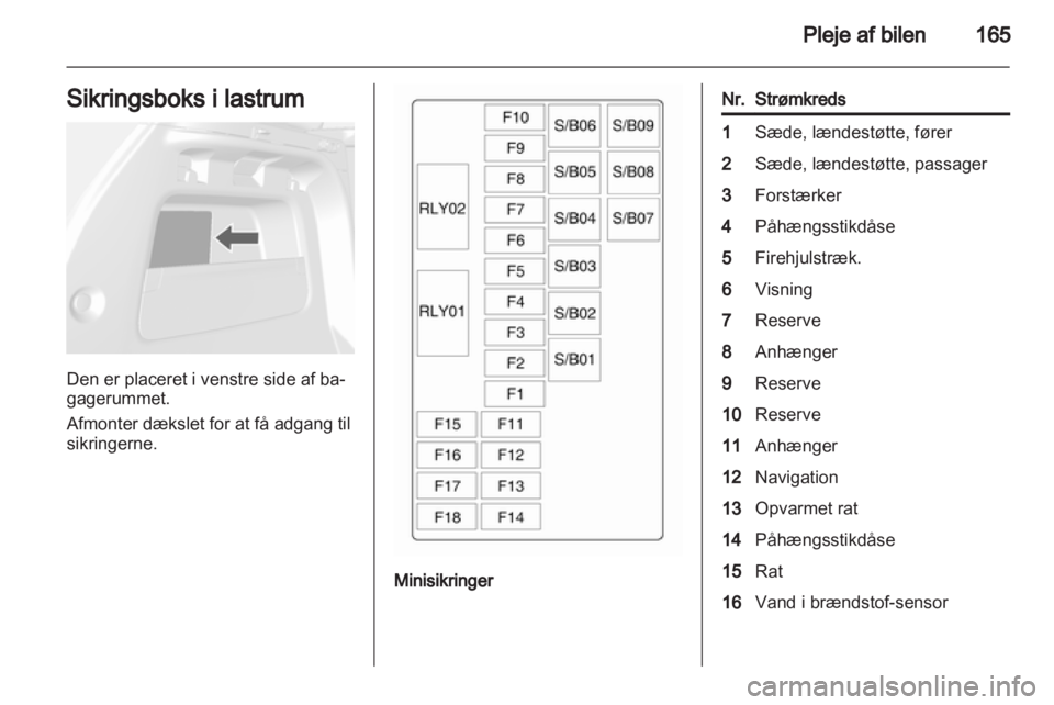 OPEL MOKKA 2013  Instruktionsbog (in Danish) 