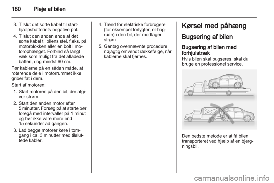 OPEL MOKKA 2013  Instruktionsbog (in Danish) 