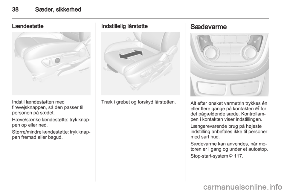 OPEL MOKKA 2013  Instruktionsbog (in Danish) 
