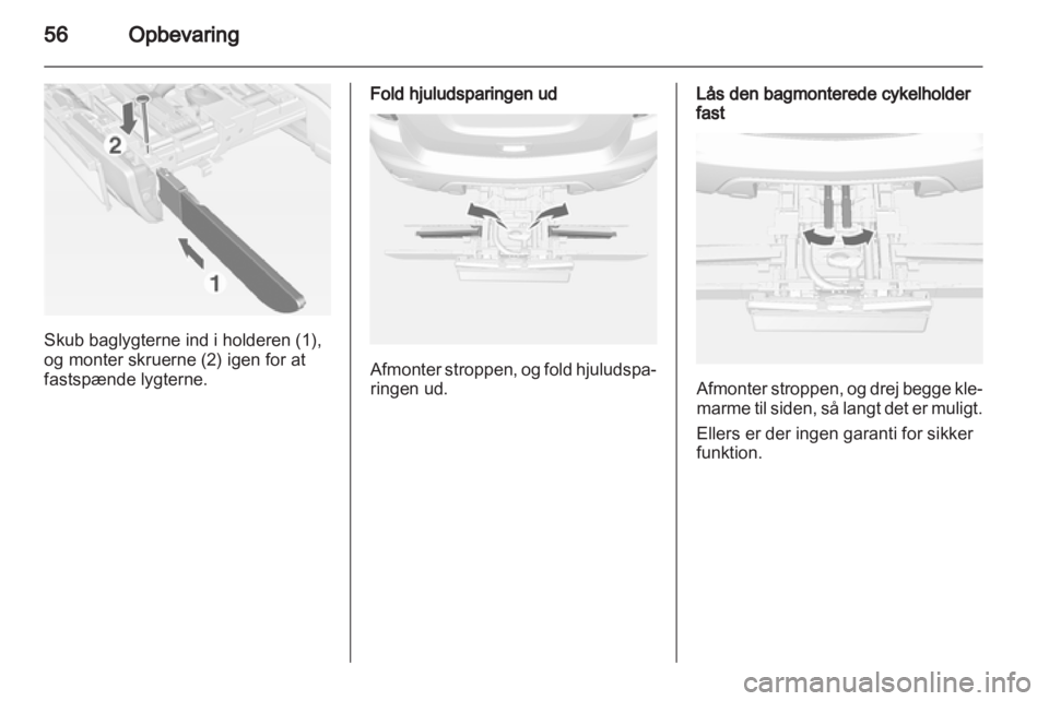 OPEL MOKKA 2013  Instruktionsbog (in Danish) 