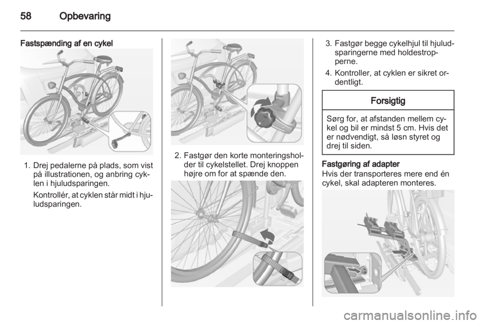 OPEL MOKKA 2013  Instruktionsbog (in Danish) 