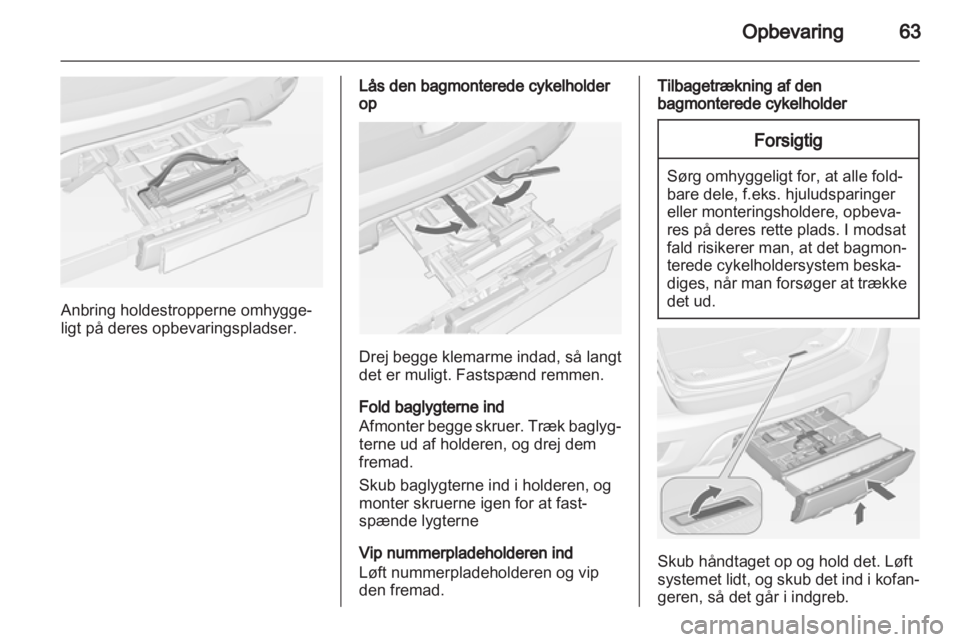 OPEL MOKKA 2013  Instruktionsbog (in Danish) 