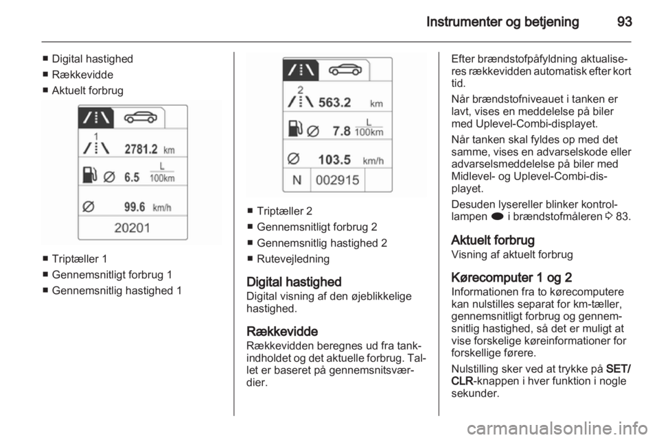 OPEL MOKKA 2013  Instruktionsbog (in Danish) 