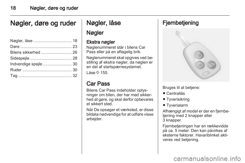 OPEL MOVANO_B 2012.5  Instruktionsbog (in Danish) 