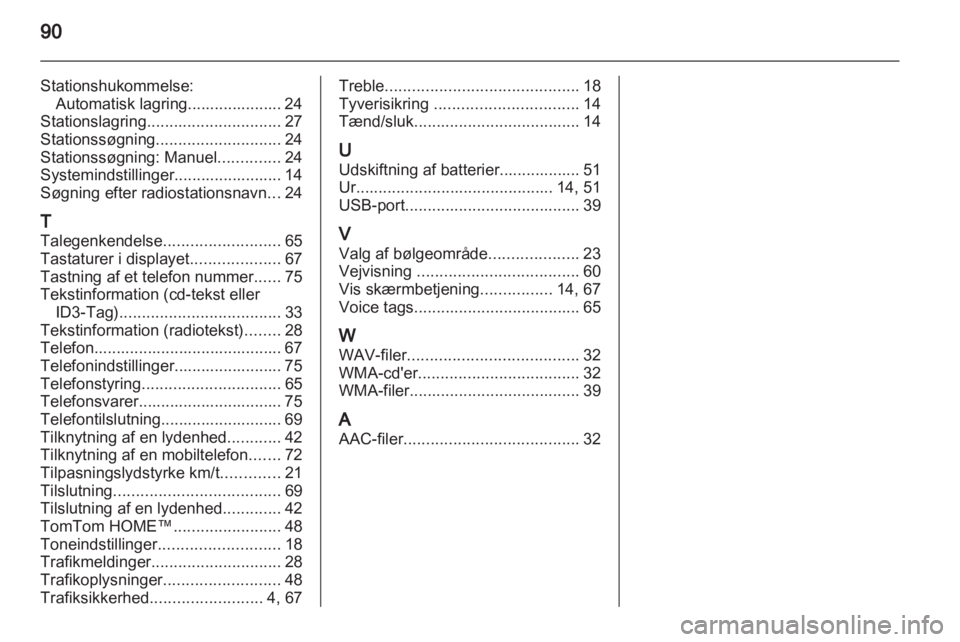 OPEL VIVARO 2013  Instruktionsbog til Infotainment (in Danish) 